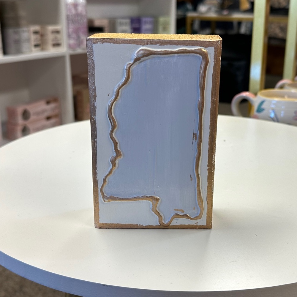 Coddiwomple Mississippi State Custom Art Block Home Decor